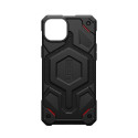 ( UAG ) Urban Armor Gear Monarch Pro for IPHONE 15 PLUS compatible with MagSafe kevlar black