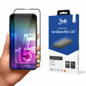 3mk HardGlass Max Lite - Toughened Glass for iPhone 15 Pro Max (Black)