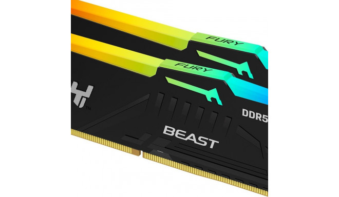 "6000 64GB Kingston FURY Beast RGB KIT (2x 32GB)"