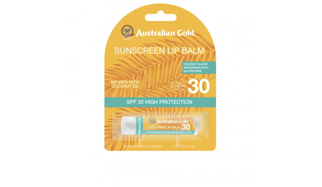 AUSTRALIAN GOLD LIP BALM SPF30 #coconut oil 4,2 gr