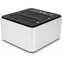 OWC OWCTCDRVDCK storage drive docking station USB 3.2 Gen 2 (3.1 Gen 2) Type-C Black, Silver