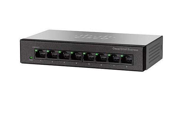 Cisco switch SF110D-08 8-Port 10/100 Desktop