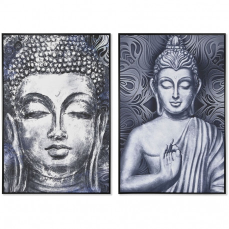 Maal Home ESPRIT Buddha Idamaine 83 x 4,5 x 123 cm (2 Ühikut)