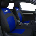 Seat cover Sparco SPCS402BL Black/Blue