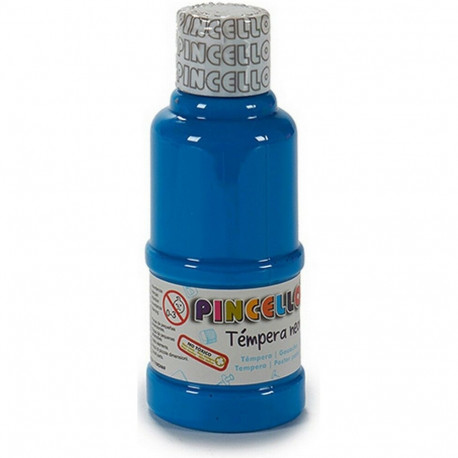 Tempera Pincello Neon Blue 120 ml (12 Units)