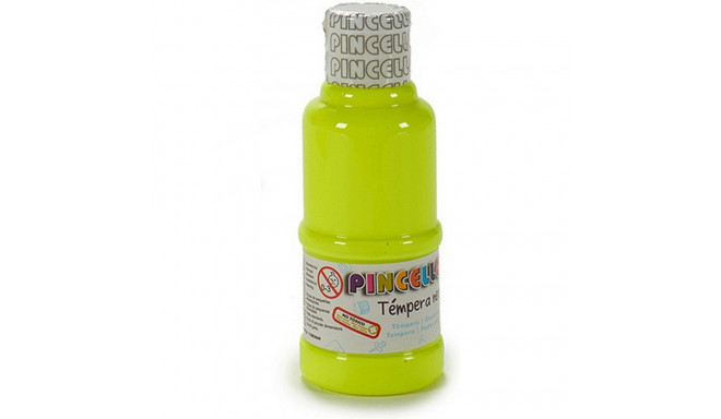 Tempera Pincello FEP200N-Y Neon Yellow 120 ml (12 Units)