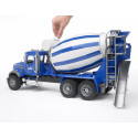BRUDER cement mixer truck MACK Granite, 02814