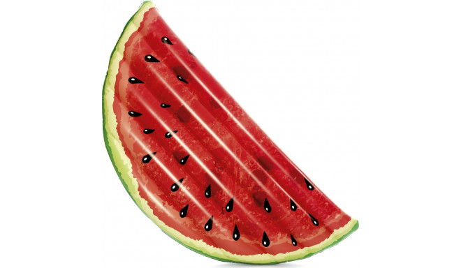 Inflatable water raft WATERMELON LOUNGE 68.5" x 35"/1.74mx 89cm, red