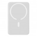 Powerbank Baseus Magnetic, 10000mAh, 20W, MagSafe (white)