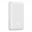 Powerbank Baseus Magnetic, 10000mAh, 20W, MagSafe (white)