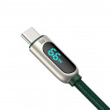 Baseus Display Cable USB to Type-C, 66W, 2m (green)