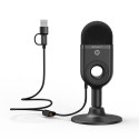 SmallRig 3491 Simorr Wave U1 USB Condenser Microfoon (Zwart)