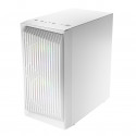 Logic arvutikorpus Atos ARGB Mini USB 3.0 Enclosure, valge