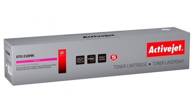 Activejet ATO-310MN Toner (replacement OKI 44469705; Supreme; 2000 pages; magenta)