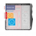Akyga ' ak995bk PC"ATX Nero Midi Tower Black