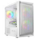 Logic arvutikorpus Atos ARGB Mini USB 3.0 Enclosure, valge
