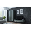 Cama Full cabinet VIGO '180' 180/40/30 grey/grey gloss