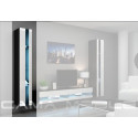 Cama Shelf unit VIGO NEW 180/40/30 black/white gloss