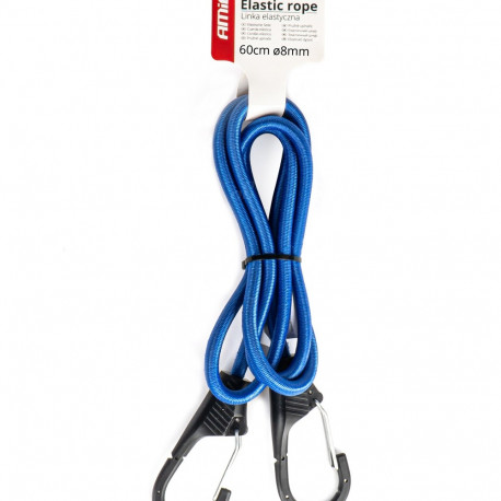Elastik koormanöör 100cm 8mm lukustiga