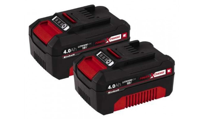 Battery  18 V 2 x 4.0 Ah EINHELL