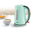 Bosch TWK7502 electric kettle 1.7 L 2200 W Grey, Turquoise