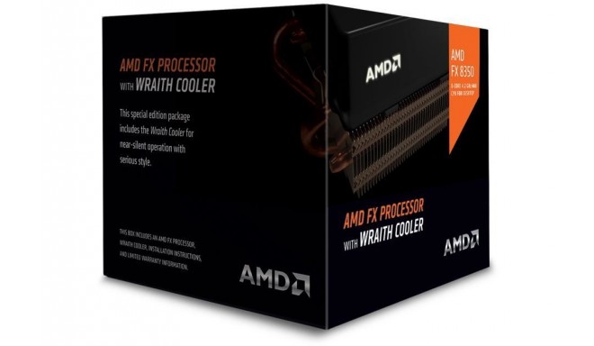 AMD protsessor FX-8350, Octo Core, 4.00GHz 8MB AM3+ 32nm 125W BOX AMD Wraith Cooler