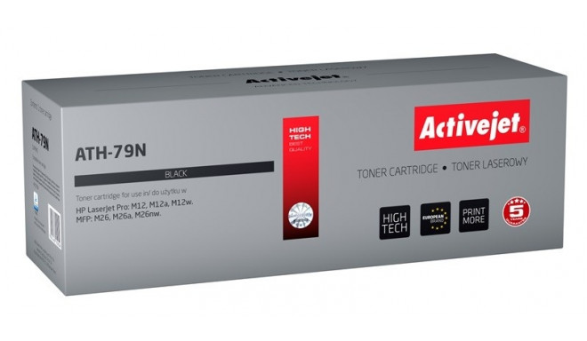 Activejet ATH-79N toner (replacement for HP 79A CF279A; Supreme; 2000 pages; black)