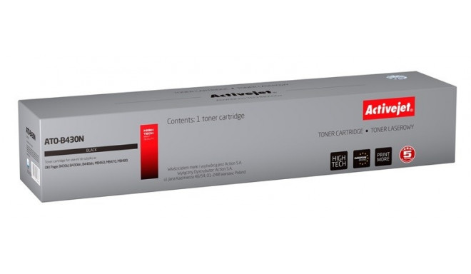Activejet ATO-B430N Toner (replacement for OKI 43979202; Supreme; 7000 pages; black)