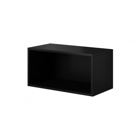 Cama avatud hoiukapp ROCO RO4 75/37/37 must