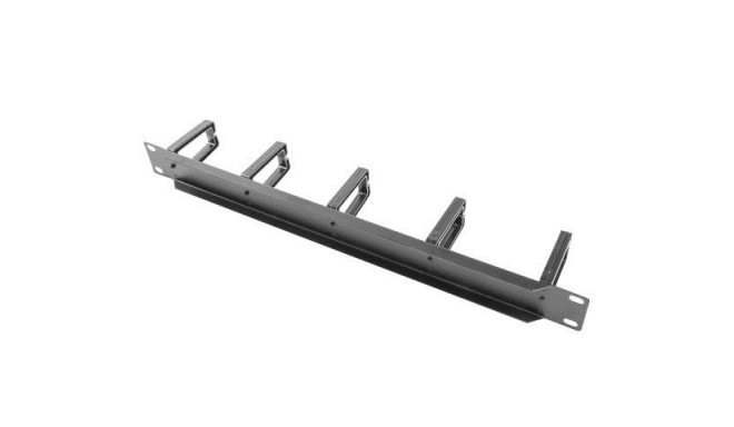 Lanberg AK-1202-B rack-tarvik kaablite haldamise paneel