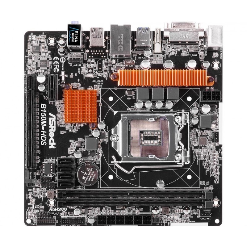 Asrock b150m hds какие процессоры поддерживает