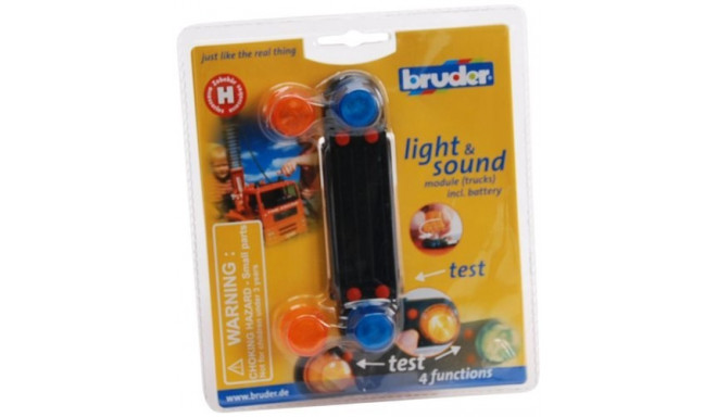 BRUDER equipment: Light and Sound Module - 02801