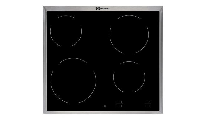 Electrolux EHF16240XK hob Black Built-in Zone Ceramic hob 4 zone(s)