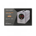 Qoltec 50716 Uninterruptible power supply Pure Sine Wave UPS | 500VA | 350W | constant phase | Grey