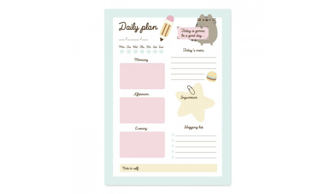 Pusheen - Planner dzienny z kolekcji Foodie 54 strony