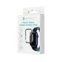 Bestsuit kaitseümbris + kaitseklaas Hybrid Glass Apple Watch 7/8/9 41mm, graphite