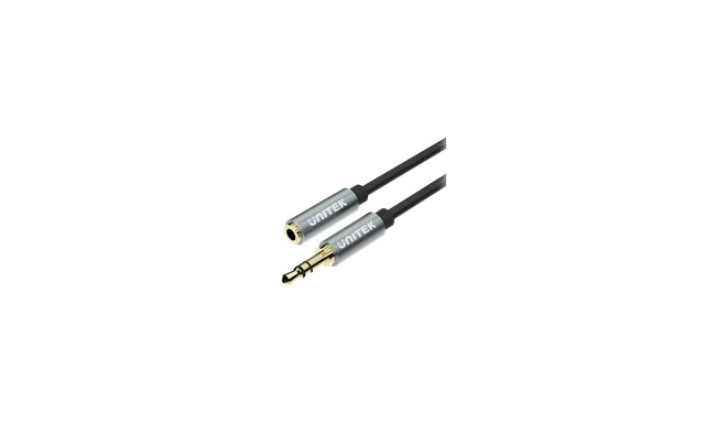 UNITEK Y-C932ABK Unitek Cable miniJack 3,5mm (M) - 3,5mm (F) Y-C932ABK