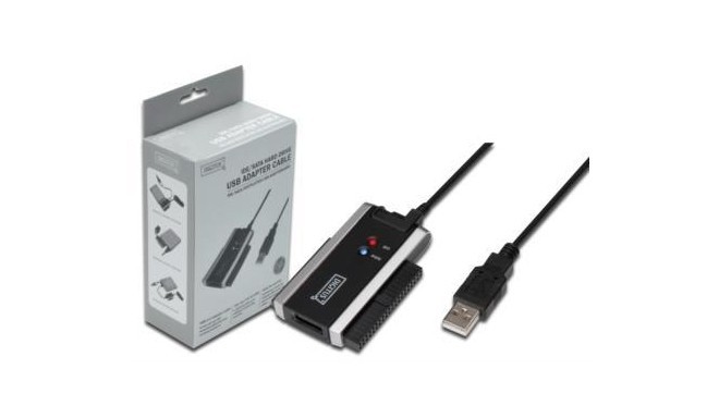 Digitus adapter USB 2.0 - SSD/HDD 2.5"/3.5" IDE/SATA II