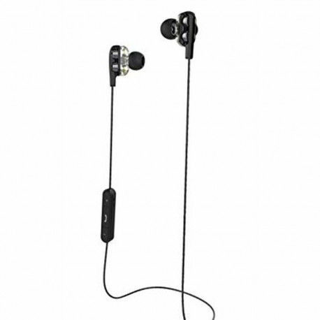 Bluetooth Headset with Microphone CoolBox CoolTwin Black