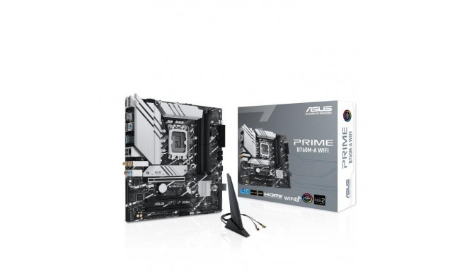 Asus mainboard Intel B760 Express LGA1700 Micro-ATX DDR5x4 3xPCI-Express 4.0 16x