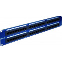 EMITERNET PANEL 19", 48XRJ45 UTP CAT.5E (2U) BLUE DCN/PPFA652K488C5E