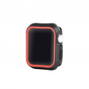Devia kaitseümbris Dazzle Apple Watch 40mm, must/punane