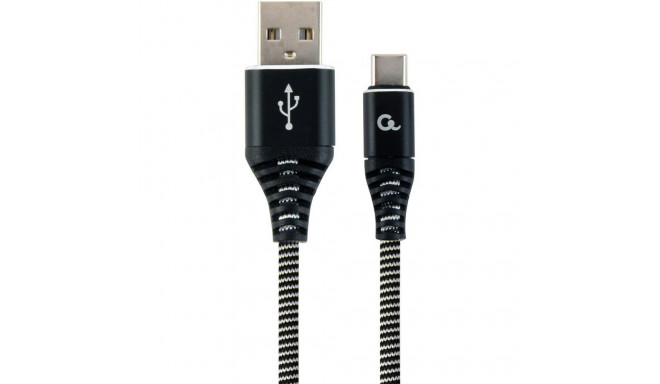 Micro USB 2.0 B-USB C Kaabel GEMBIRD CC-USB2B-AMCM-2M-BW Must 2 m