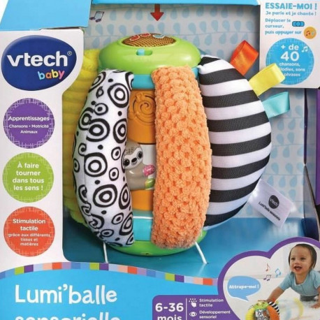 Hariv mäng kolm ühes Vtech Baby LUMI'BALLE SENSORIELLE