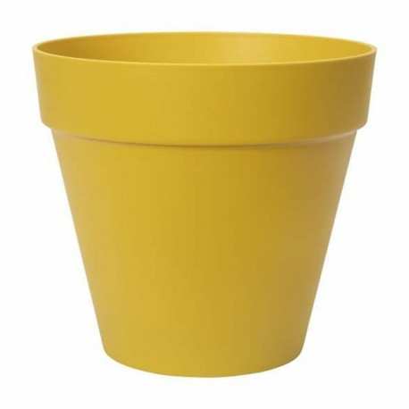 Plant pot Elho Loft Urban 25 Yellow Ø 24,5 x 22,2 cm