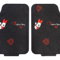 Car Floor Mat Set Minnie Mouse CZ10901 Black