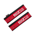 Seat Belt Pads Sparco SPC1208RD Red (2 Units)