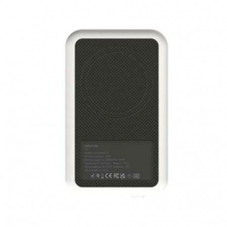 Power Bank with Wireless Charger Kreafunk White 5000 mAh