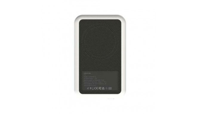 Power Bank with Wireless Charger Kreafunk White 5000 mAh