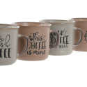 4 Piece Mug Set Home ESPRIT Blue Pink Stoneware